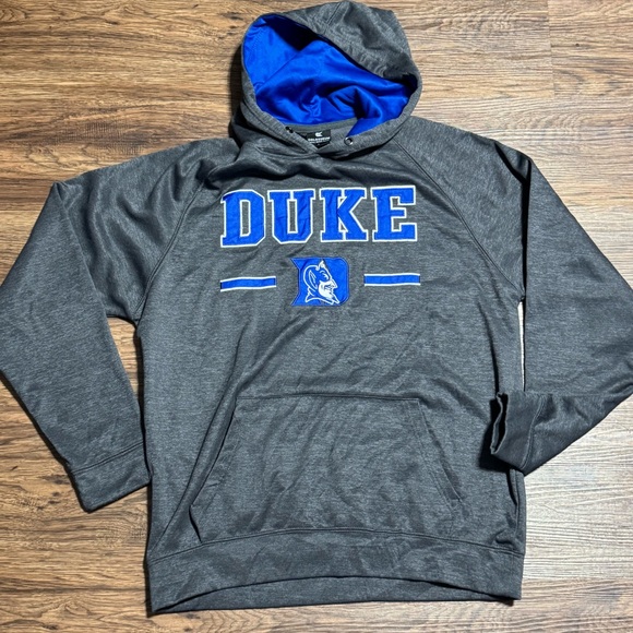 Colosseum Other - Duke University Embroidered Colosseum Hoodie Men’s Size L Blue Devils Pullover